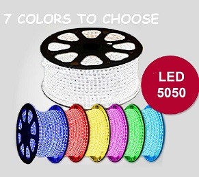 LED DÂY 220V 5050 TRẮNG/VÀNG