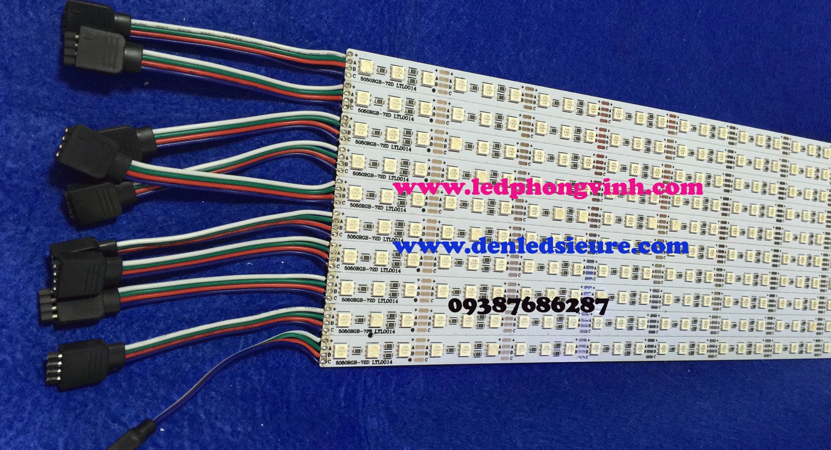 LED THANH 5050 RGB 7 MÀU