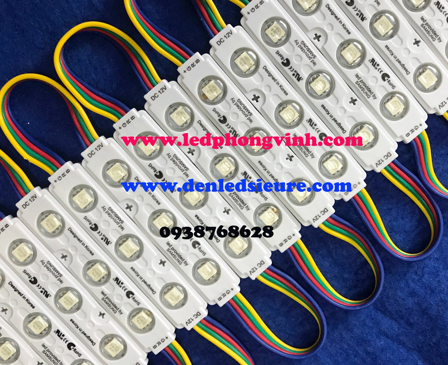 LED MODULE 3 BÓNG LÚP SIÊU SÁNG