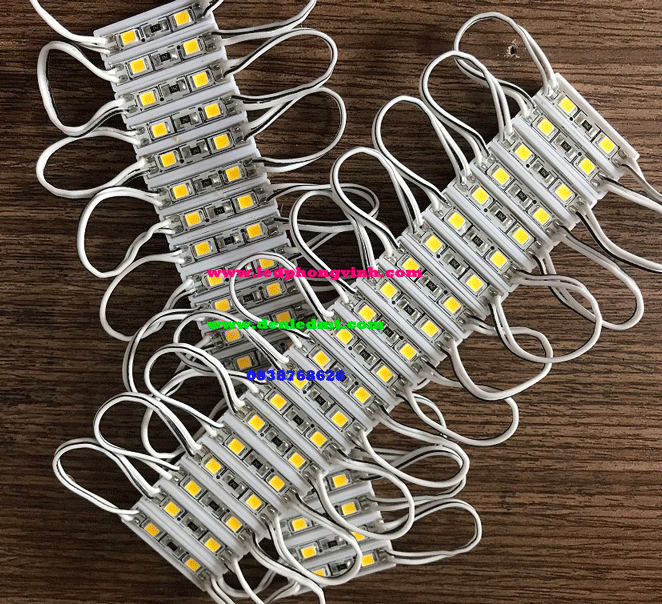 LED MODULE 2 BÓNG NHỎ 2835/2506 TRẮNG/VÀNG/ĐỎ/XANH LÁ/XANH DƯƠNG
