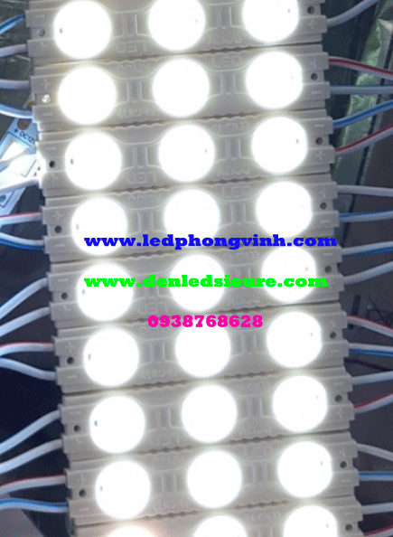LED MODULE 3 BÓNG LÚP 6113 TRẮNG/VÀNG