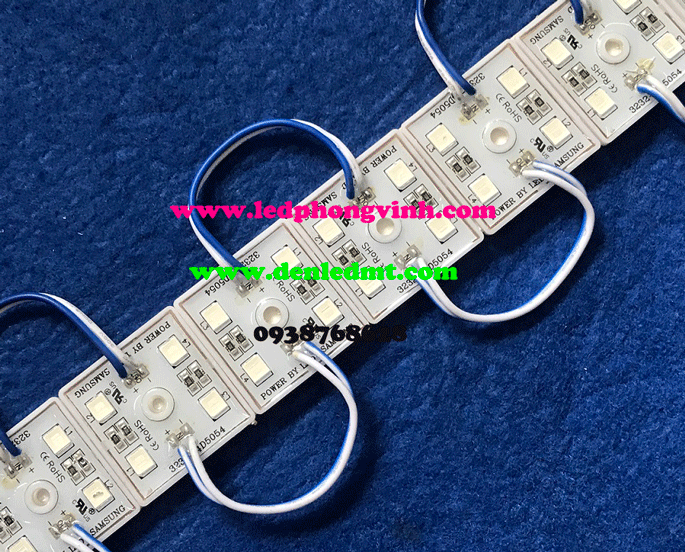 LED MODULE 4 BÓNG SAMSUNG SIÊU SÁNG TRẮNG/VÀNG/ĐỎ/X.LÁ/X,DƯƠNG