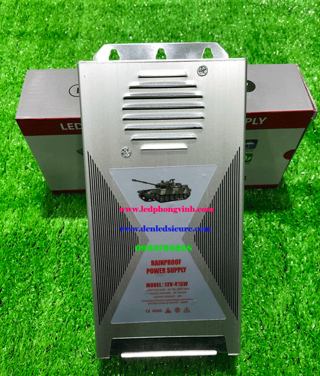 NGUỒN NGOÀI TRỜI 12V68A xe tăng