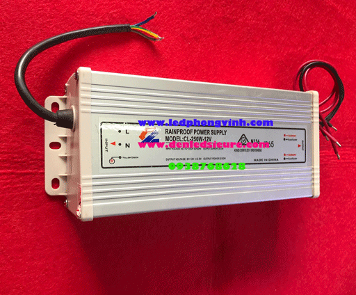 NGUỒN NGOÀI TRỜI12V20A ( 2 đầu dây)